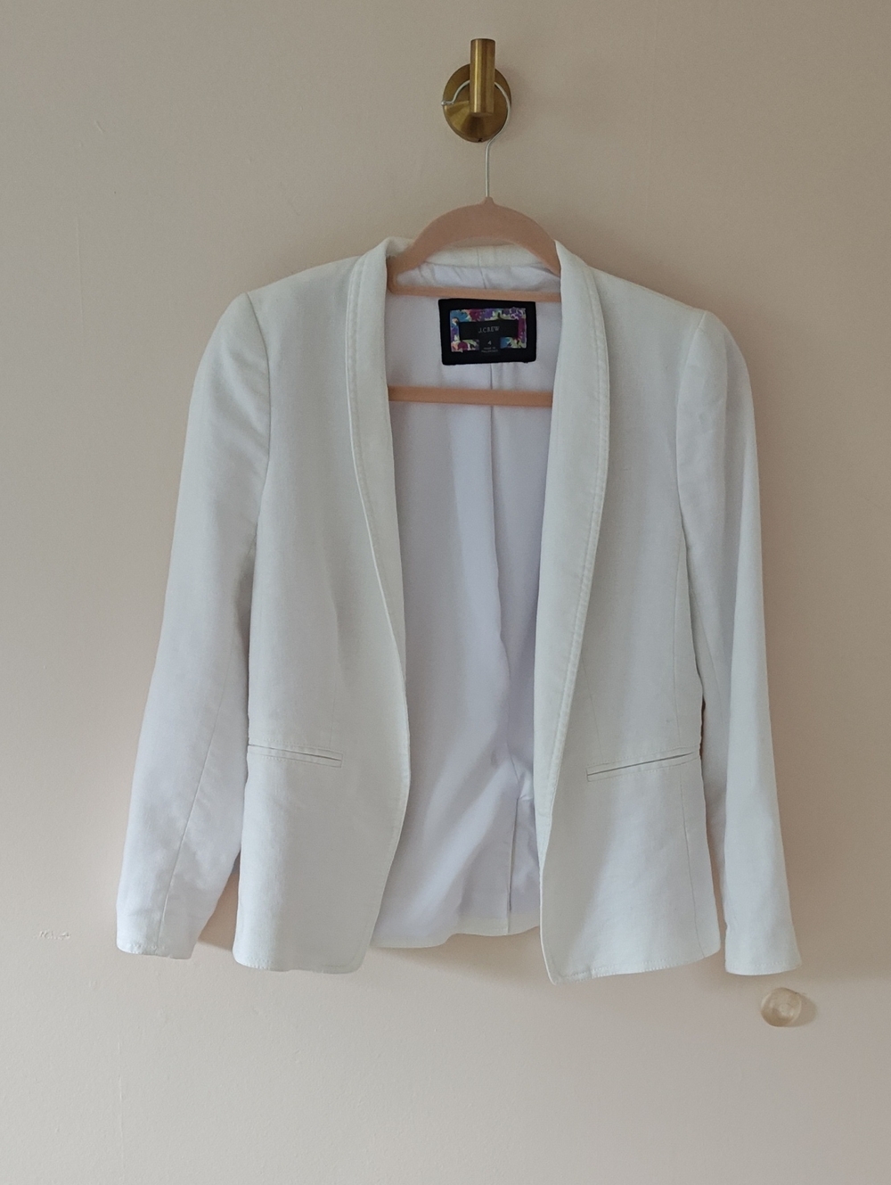 J. Crew Linen Blazer